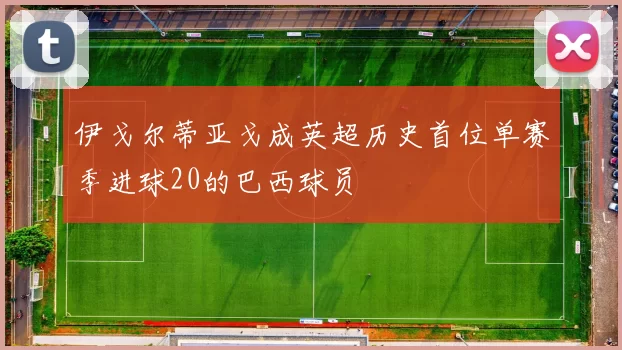 伊戈尔蒂亚戈成英超历史首位单赛季进球20的巴西球员